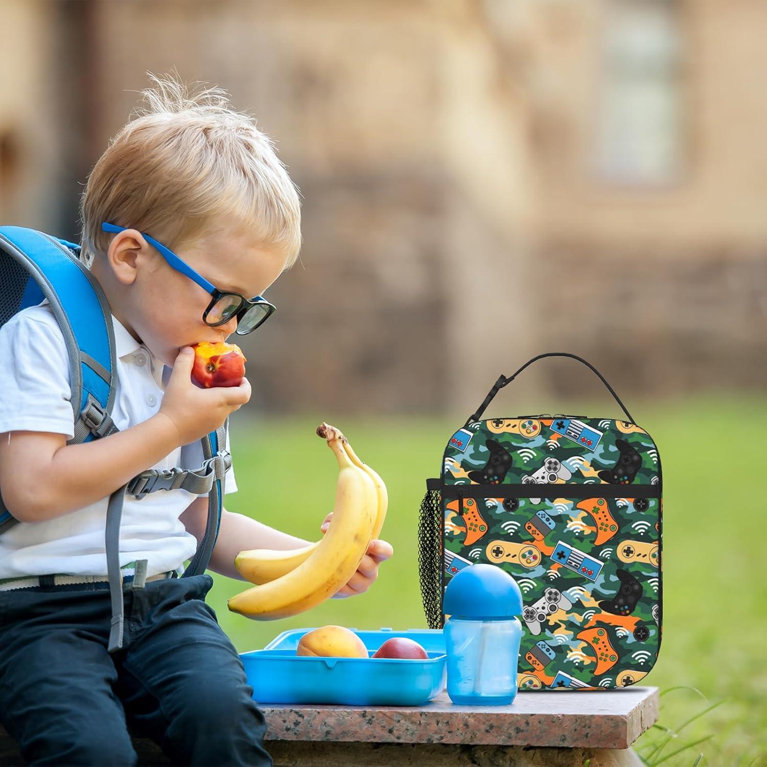 Bolsa de Almuerzo Táctica Mtsouya Aislada para Niños Gaming
