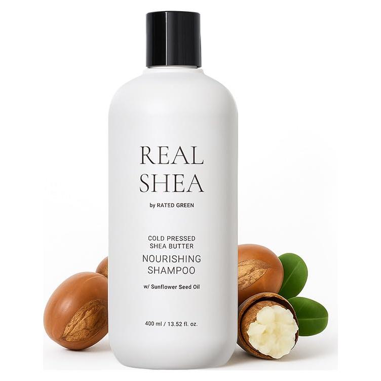 Champú RATED GREEN Nourishing Shea 400 ml - Hidratación Profunda