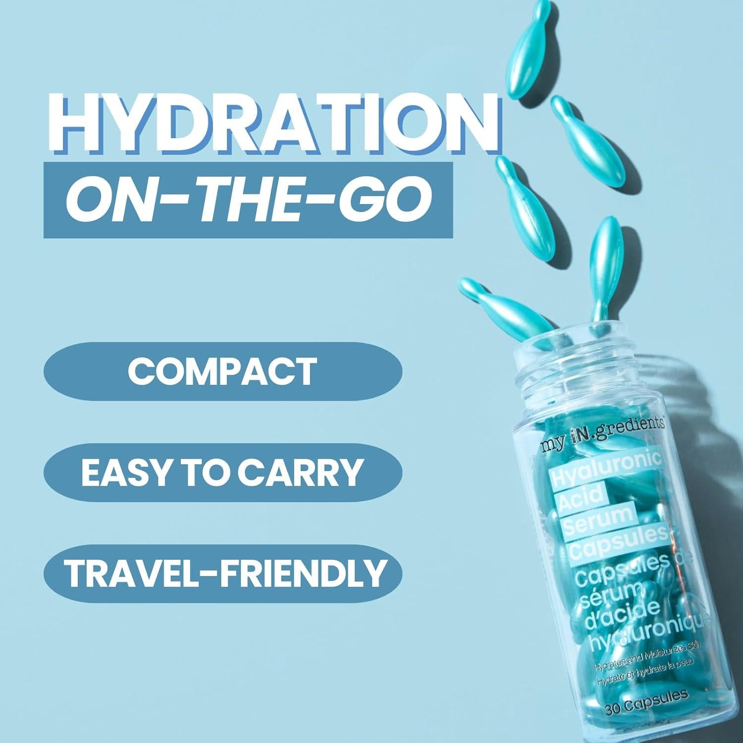 Cápsulas de Suero Hidratante Masque BAR 10% Vitamina C 30 Unidades