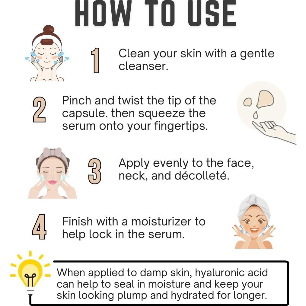 Cápsulas de Suero Hidratante Masque BAR 10% Vitamina C 30 Unidades