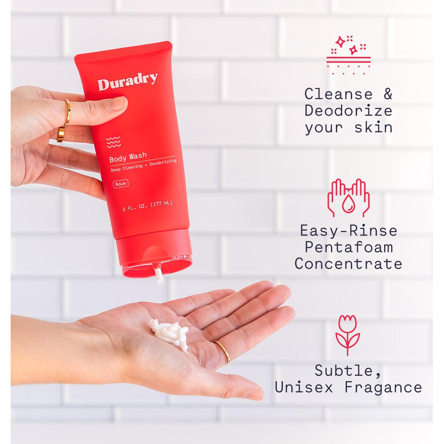 Jabón Corporal Desodorante Duradry 74.8 ml - Hidratante Natural