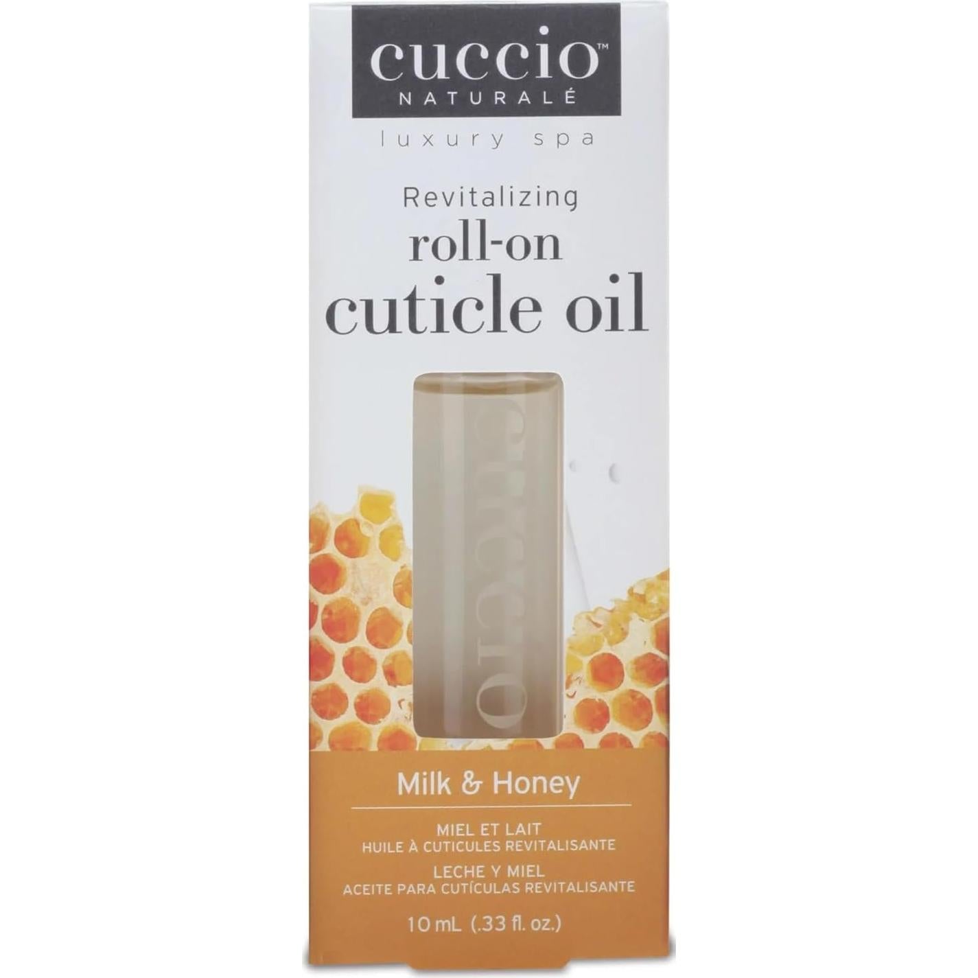 Aceite de Cutícula Revitalizante Cuccio Leche y Miel 10ml