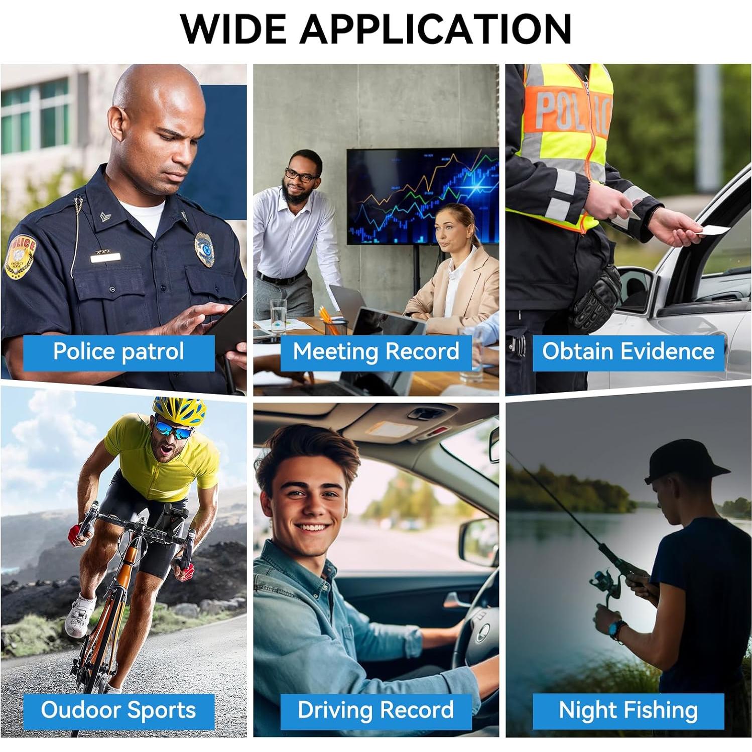 Cámara Corporal SYDYAM R1 4K UHD 64GB Impermeable IP68