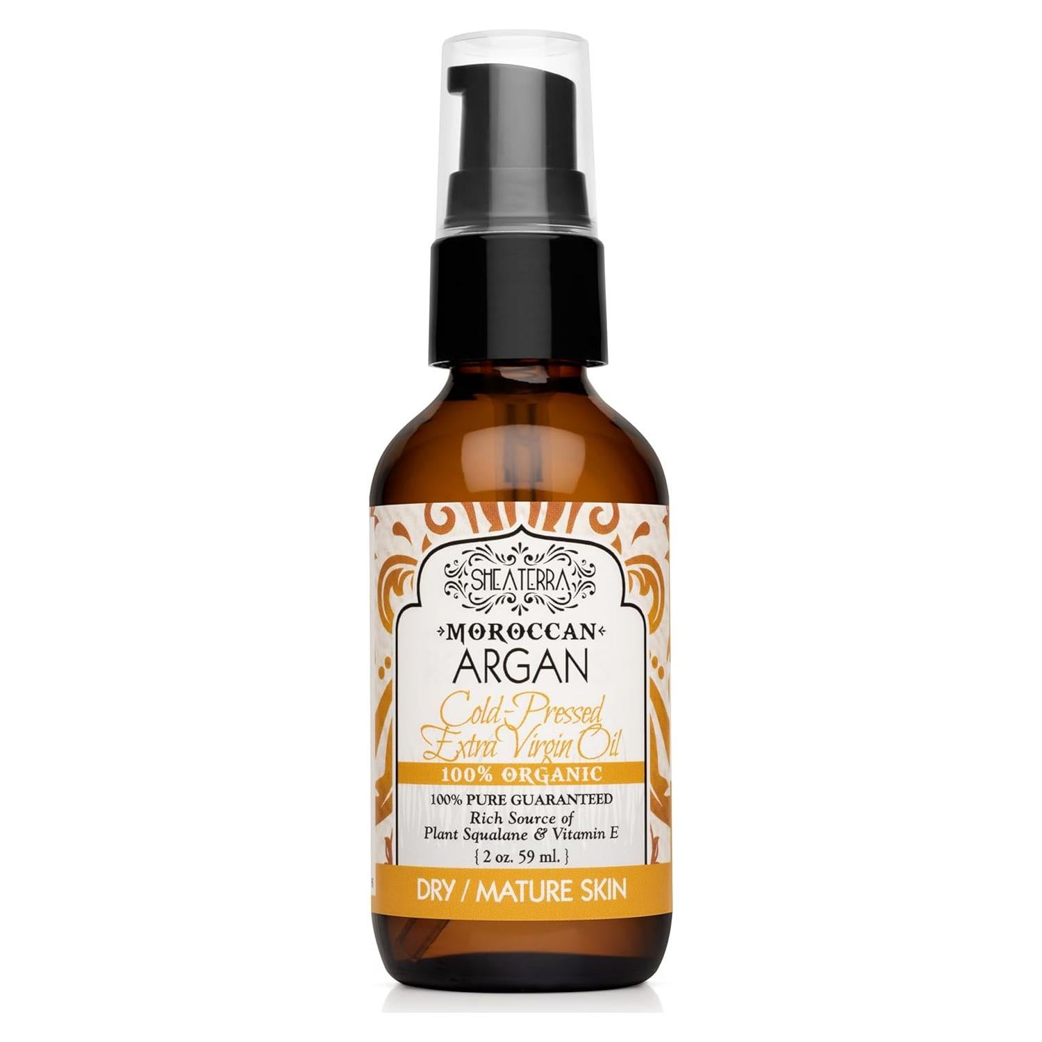 Aceite de Argán Marroquí Extra Virgen Shea Terra 59 ml