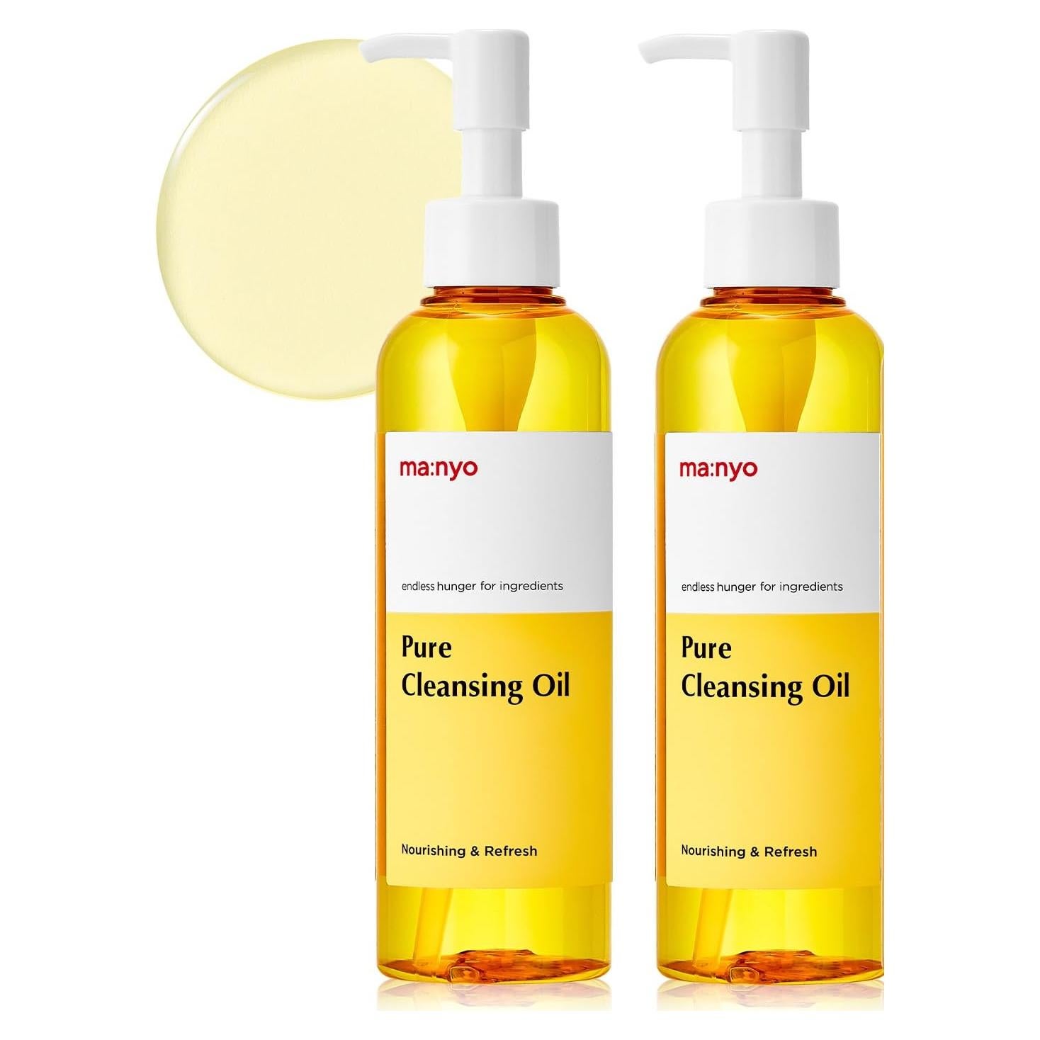 Aceite Limpiador Facial Coreano Ma:nyo 198.5 ml - 2 Paquetes