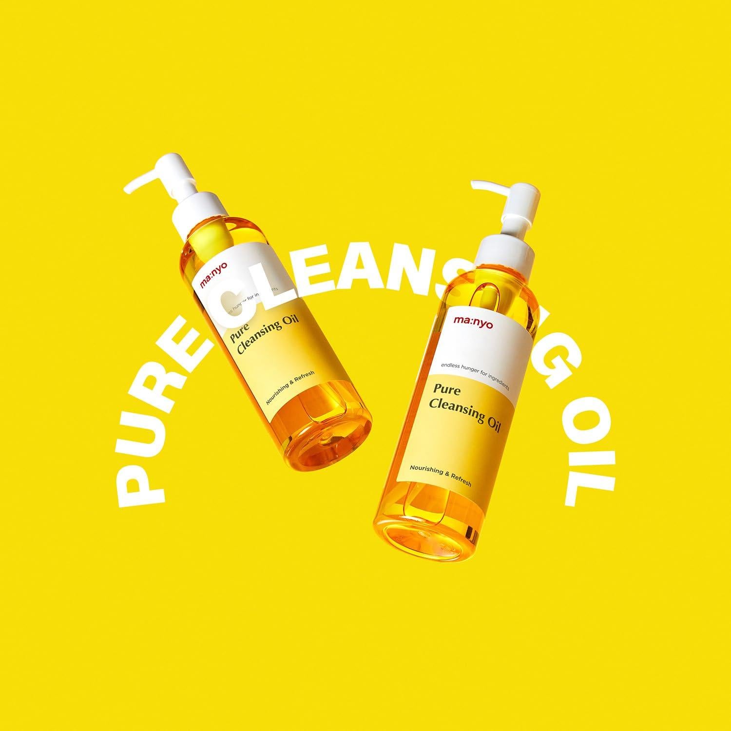 Aceite Limpiador Facial Coreano Ma:nyo 198.5 ml - 2 Paquetes