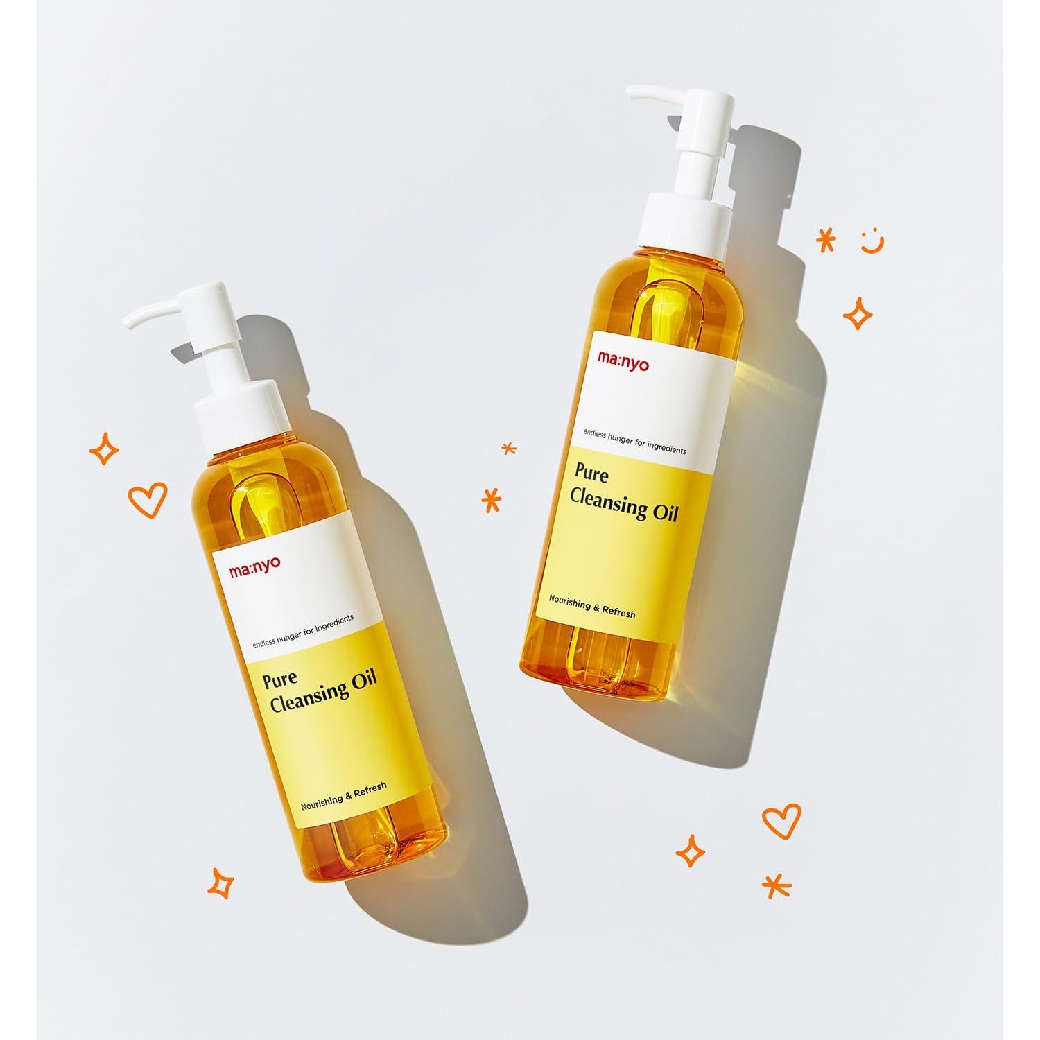 Aceite Limpiador Facial Coreano Ma:nyo 198.5 ml - 2 Paquetes