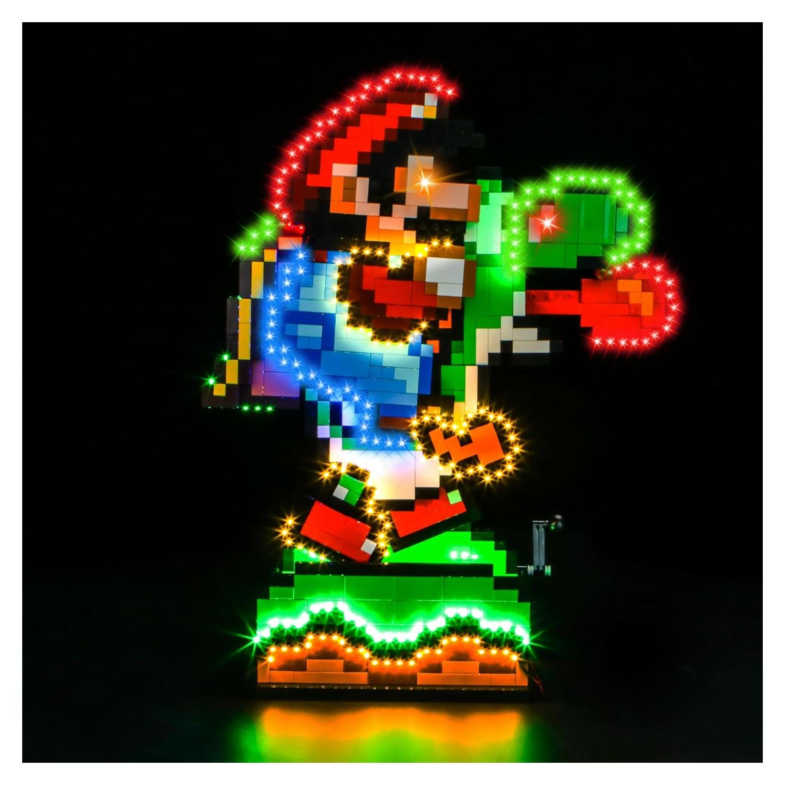 Kit de Luz LED Hilighting para Lego Super Mario World