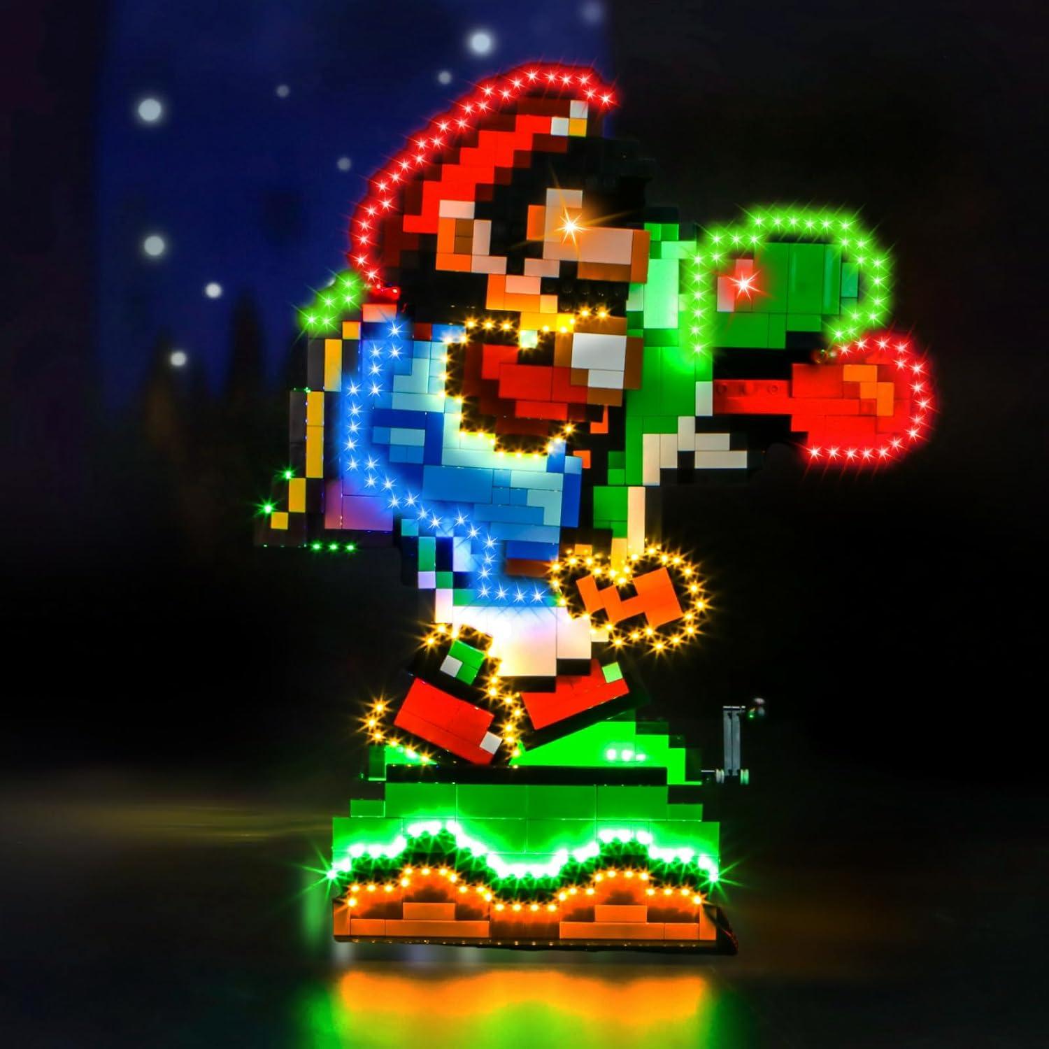 Kit de Luz LED Hilighting para Lego Super Mario World