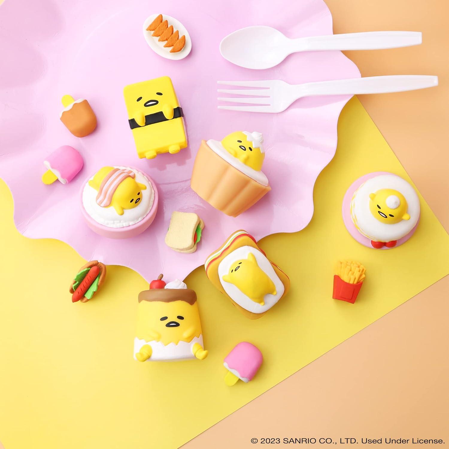Squishy Hamee Gudetama Huevo Lleno de Agua 7.6cm - 1 Pc.