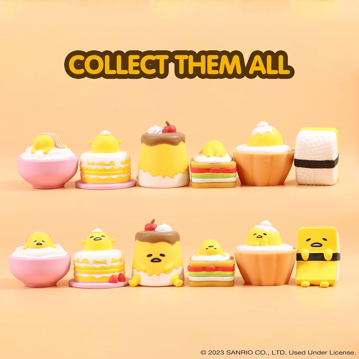 Squishy Hamee Gudetama Huevo Lleno de Agua 7.6cm - 1 Pc.