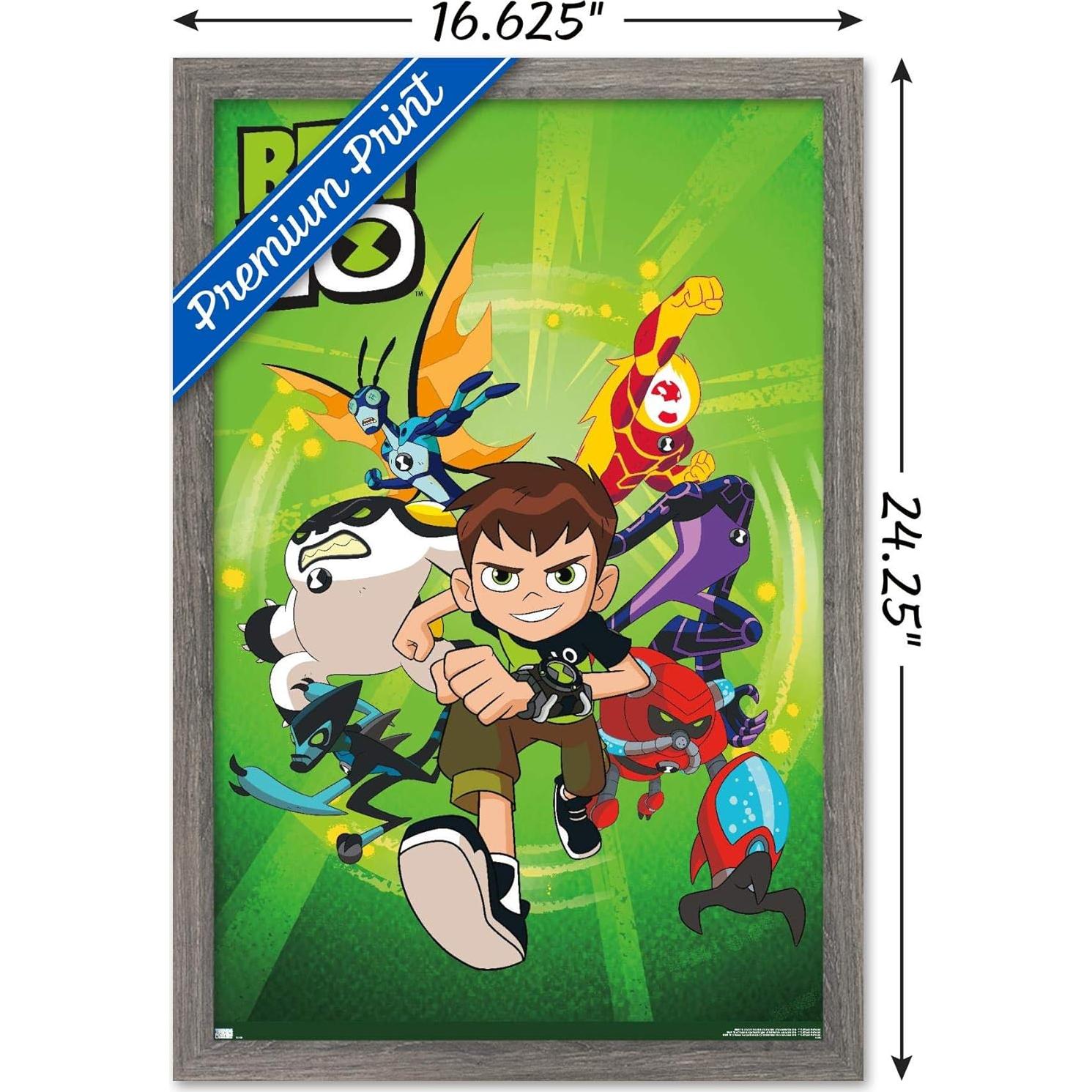 Póster Enmarcado Trends International Ben 10 57x37 cm