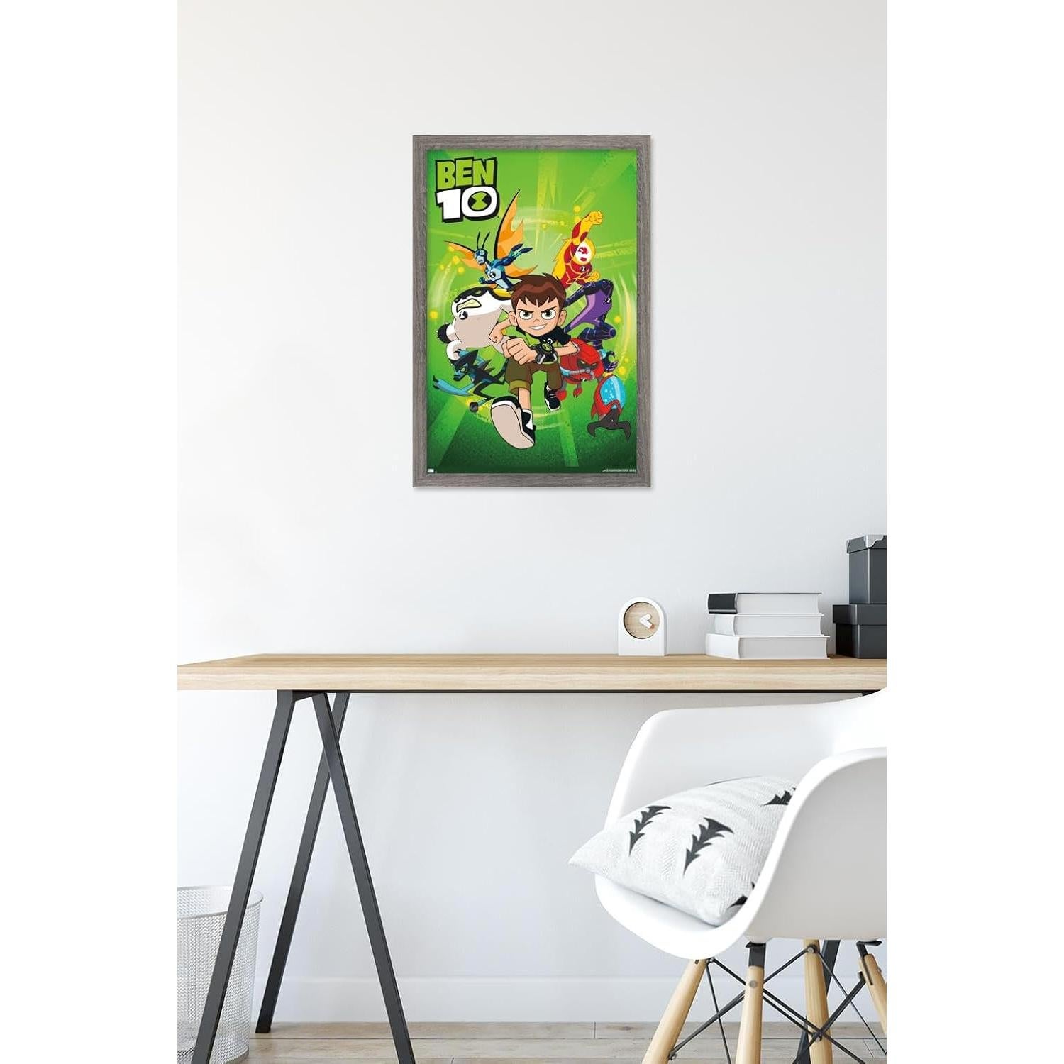 Póster Enmarcado Trends International Ben 10 57x37 cm