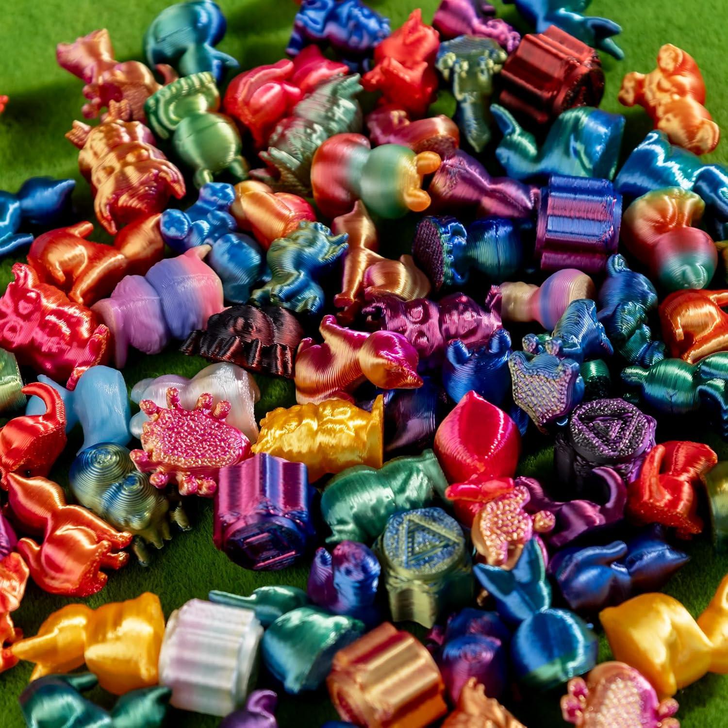 Juego de 120 Mini Animales 3D pkaoakyo - Decoración Colorida