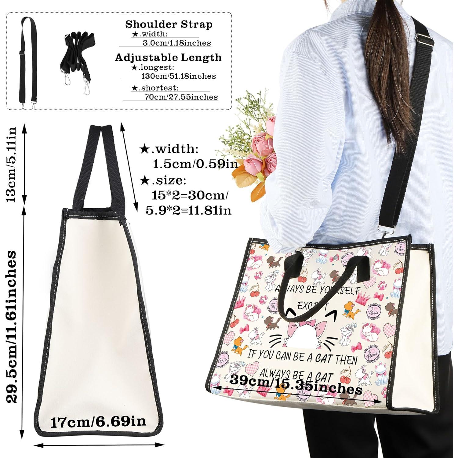 Bolsa de Hombro Grande CMNIM con Mensaje Divertido