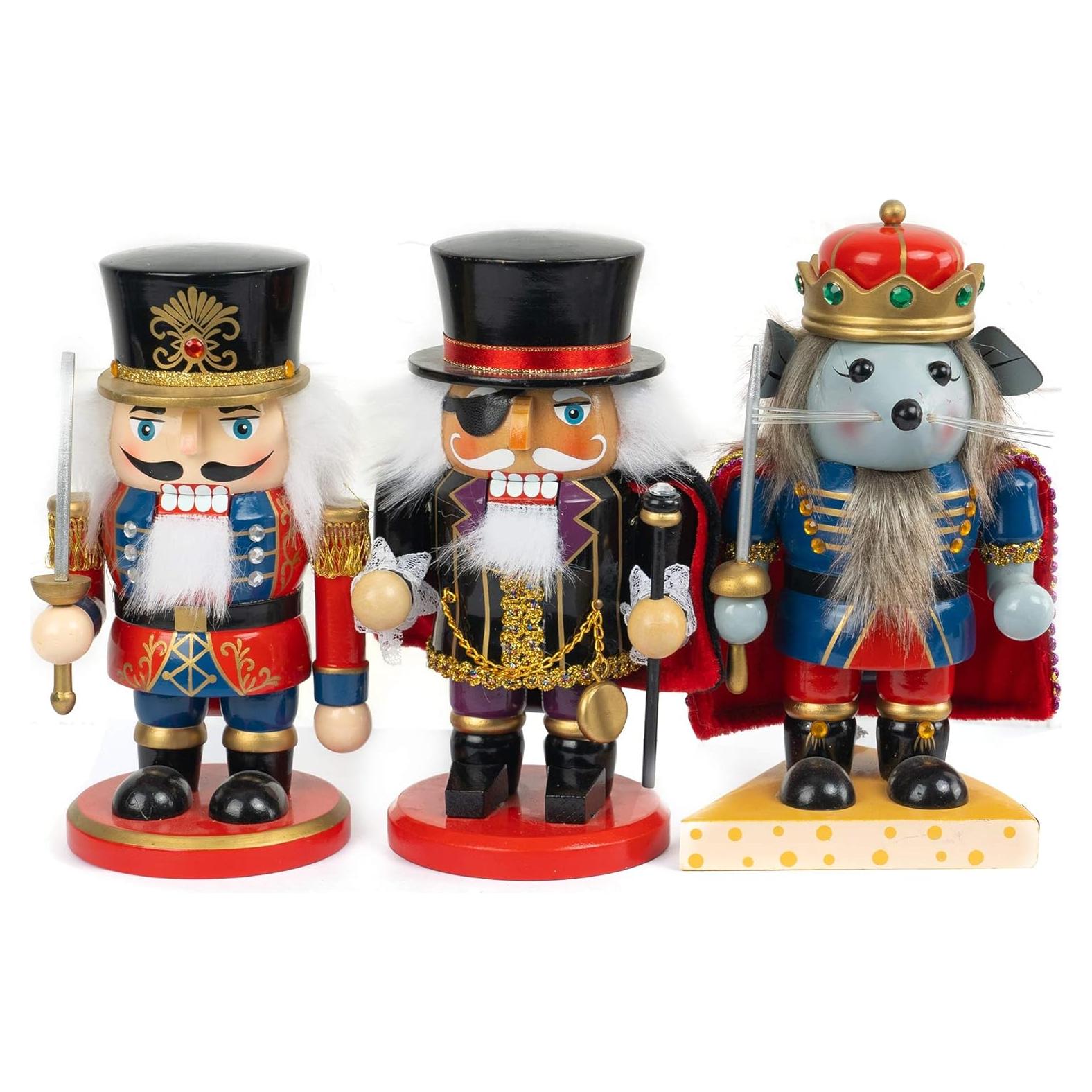 Set de 3 Cascanueces Tradicionales Funpeny 17.78 cm