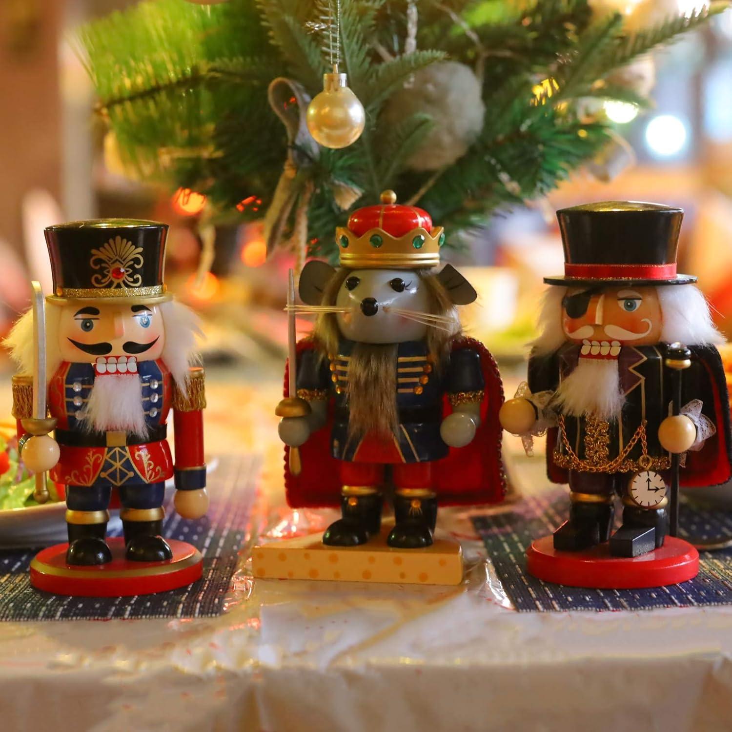 Set de 3 Cascanueces Tradicionales Funpeny 17.78 cm