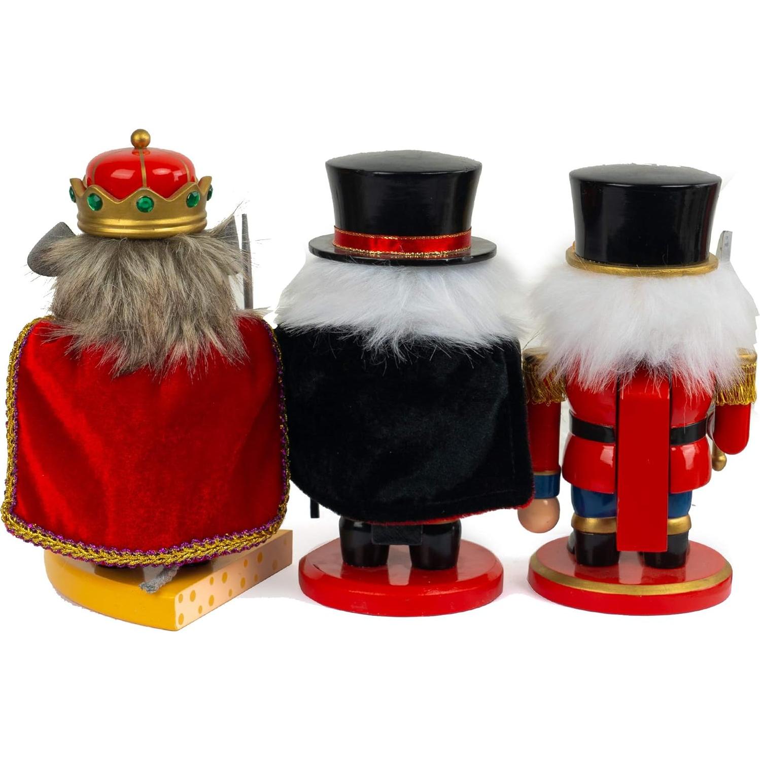 Set de 3 Cascanueces Tradicionales Funpeny 17.78 cm