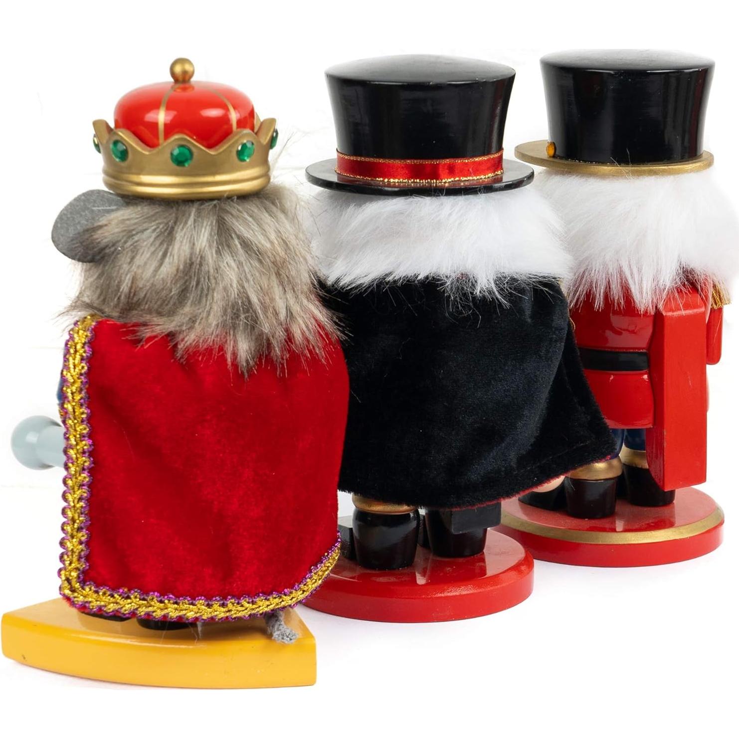 Set de 3 Cascanueces Tradicionales Funpeny 17.78 cm