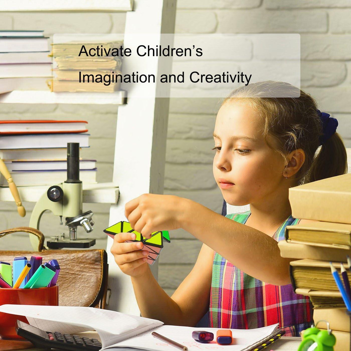 Cubo de Velocidad Pirámide Roxenda 3x3 Negro - Antipop