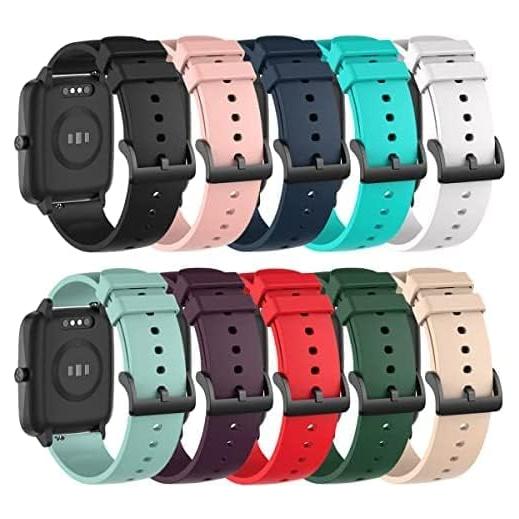 Correas de Silicona 22 mm para Reloj Inteligente ENOMIR IDW19