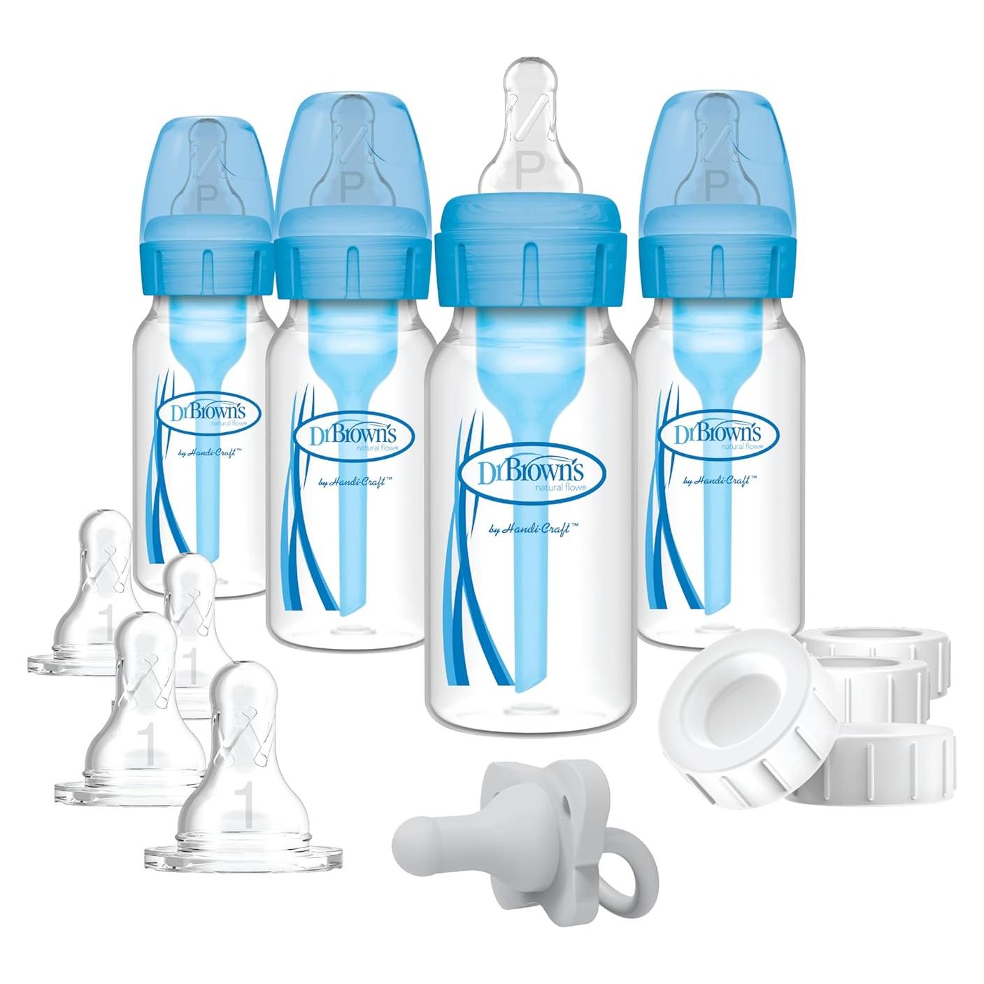 Conjunto de Alimentación Dr. Brown's Anti-Cólico 4 Biberones 120 mL