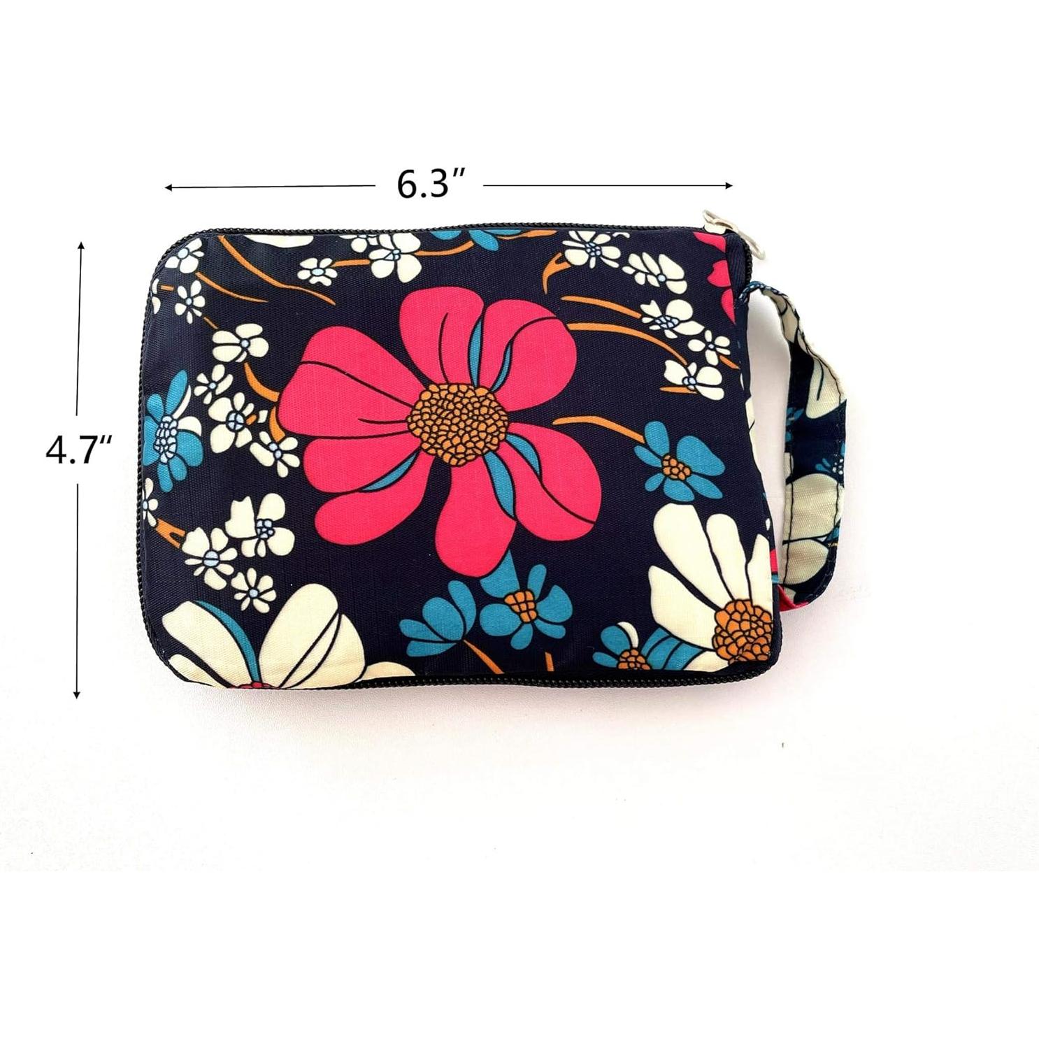 Bolsas de Compras Reutilizables Konish Plegables con Cremallera