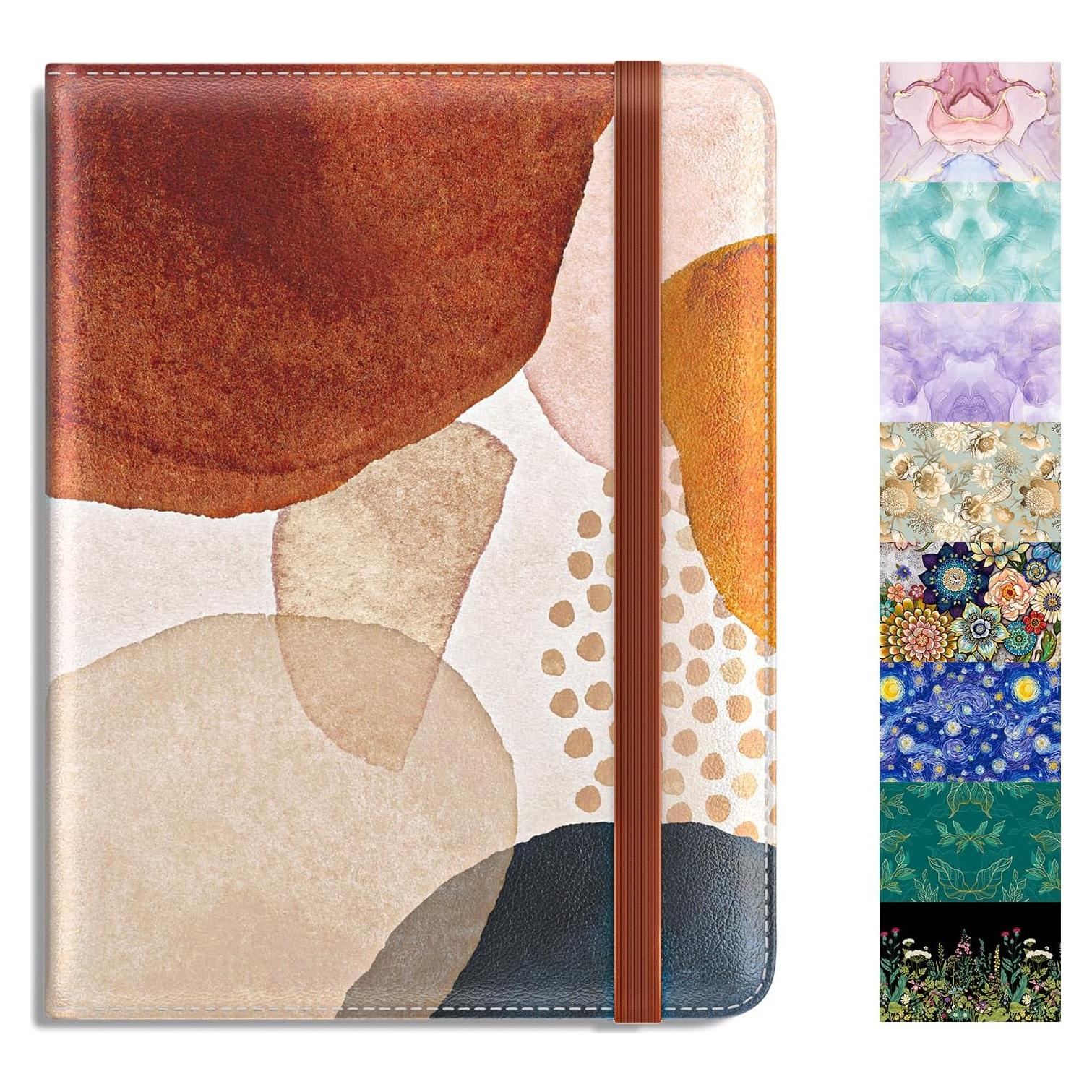 Portafolio de Pasaporte Rimilak con Bloqueo RFID - Arte Abstracto