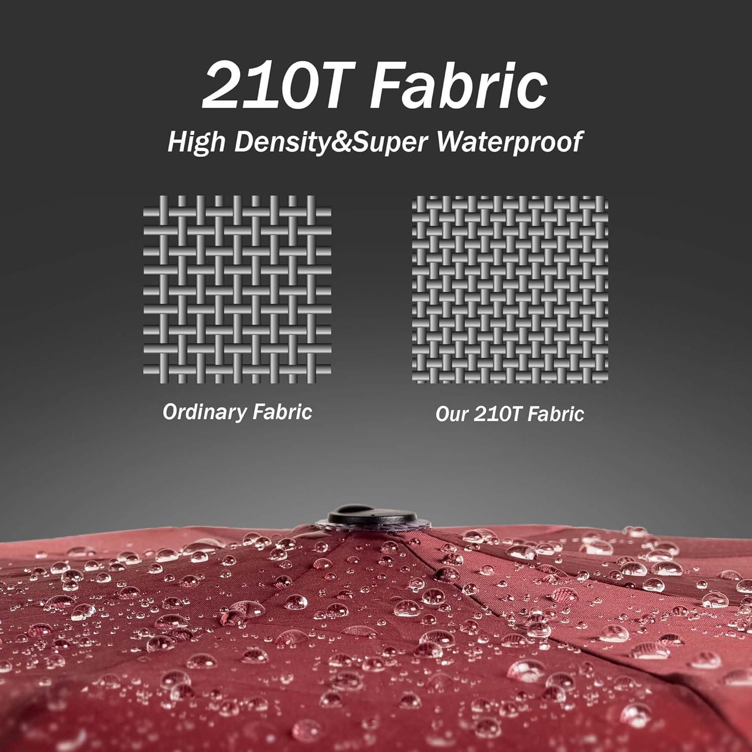 Paraguas Invertido Conlun Rojo Compacto Automático 120 cm