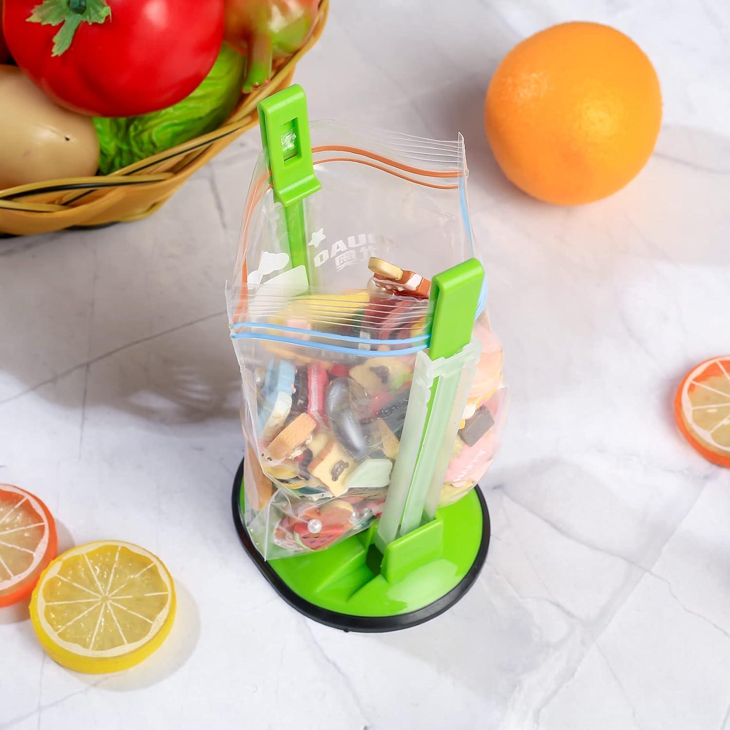 Soporte para Bolsas de Alimentos Ajustable Siyurongmy - 2 Pcs