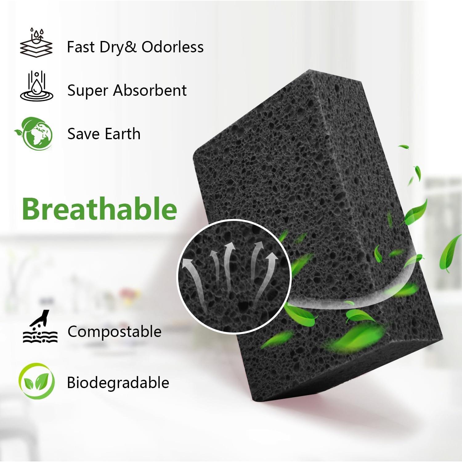 Esponjas de Lavado de Autos Spunspon - Paquete de 3 Grandes