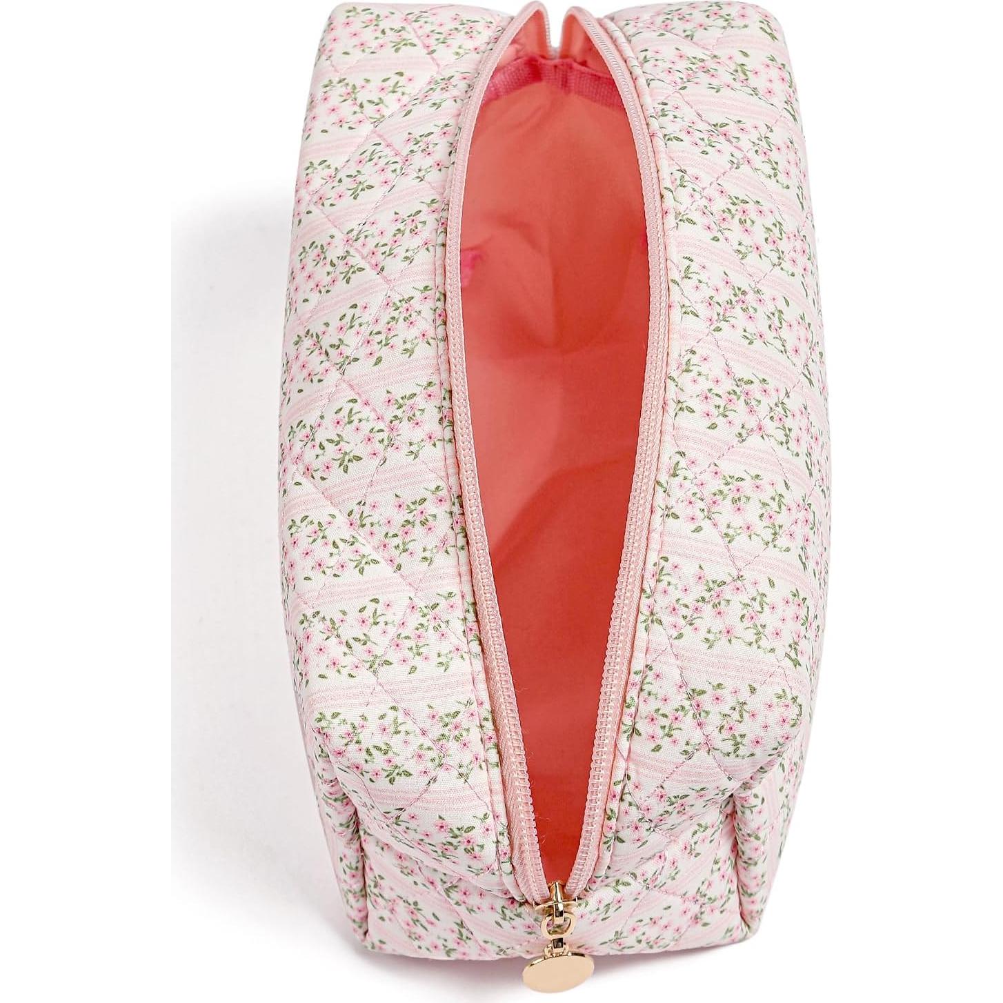 Bolsa de Maquillaje de Viaje HHQQWZ Rosa 23x11x11 cm