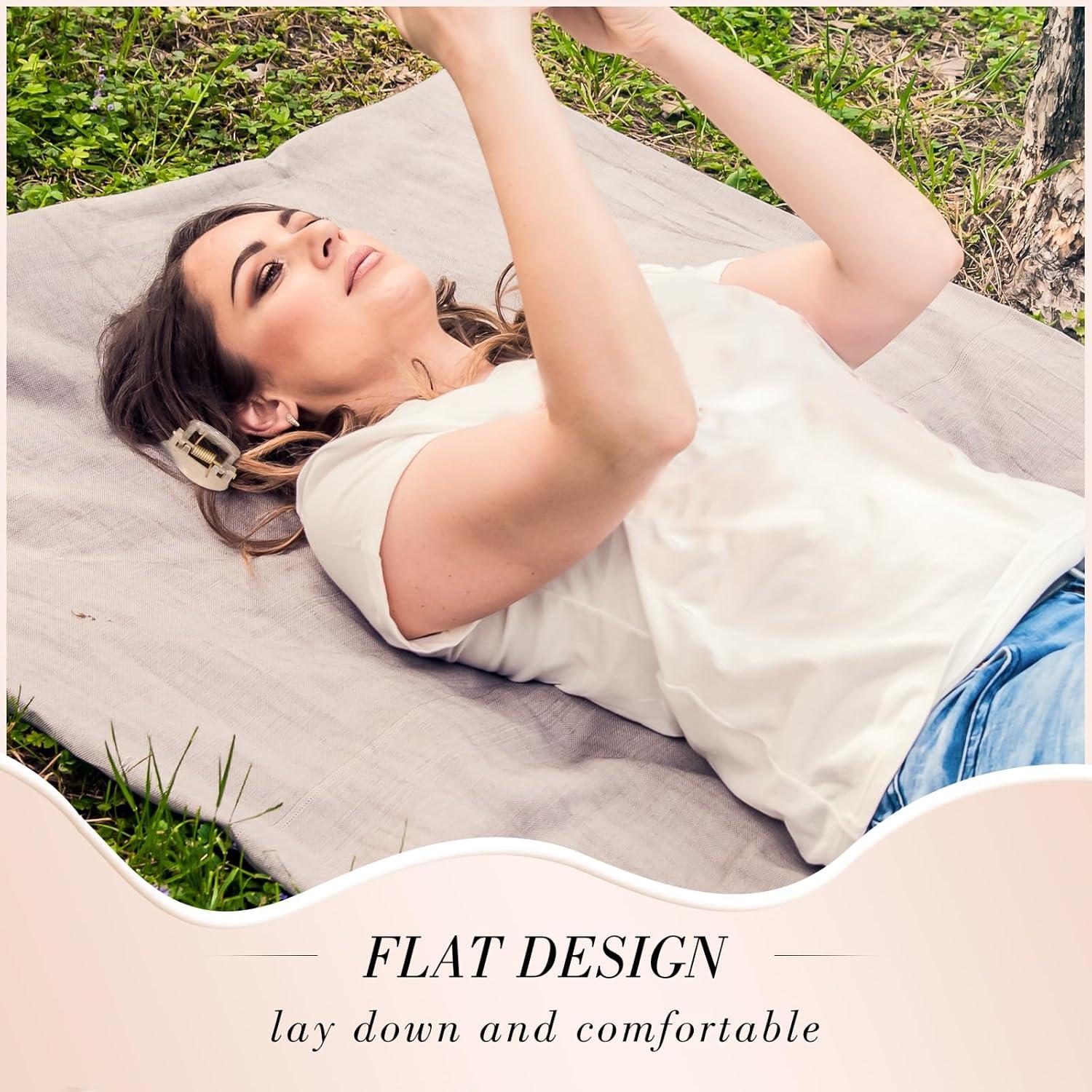 8 Clips de Pelo Planos Obeoby, 2 Estilos, 4 Colores, 10.9 cm