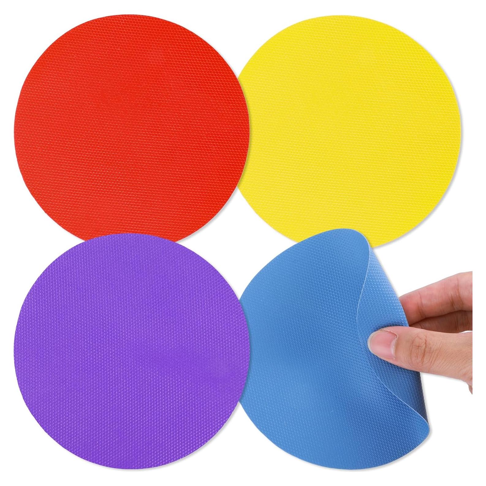 Juego de 4 Agarradores de Tarros de Goma Teaaha 12.5 cm Antideslizante