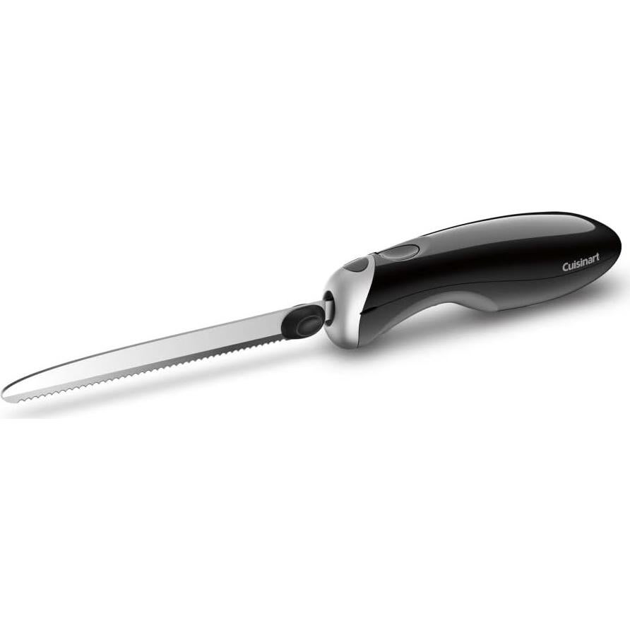 Cuchillo Eléctrico Cuisinart CEK-30, Acero Inoxidable, Negro