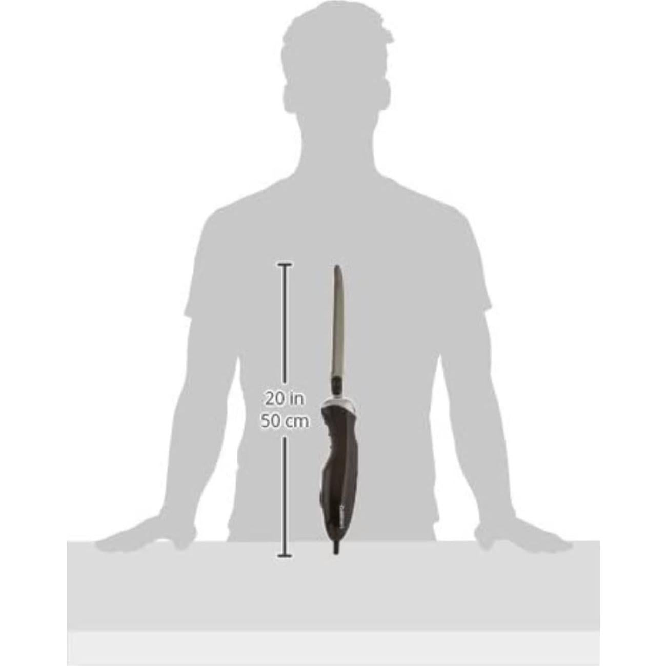 Cuchillo Eléctrico Cuisinart CEK-30, Acero Inoxidable, Negro