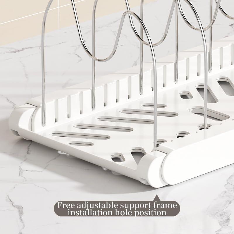 Soporte para Ollas Lhieiayh Expandible 7 Compartimentos Albaricoque