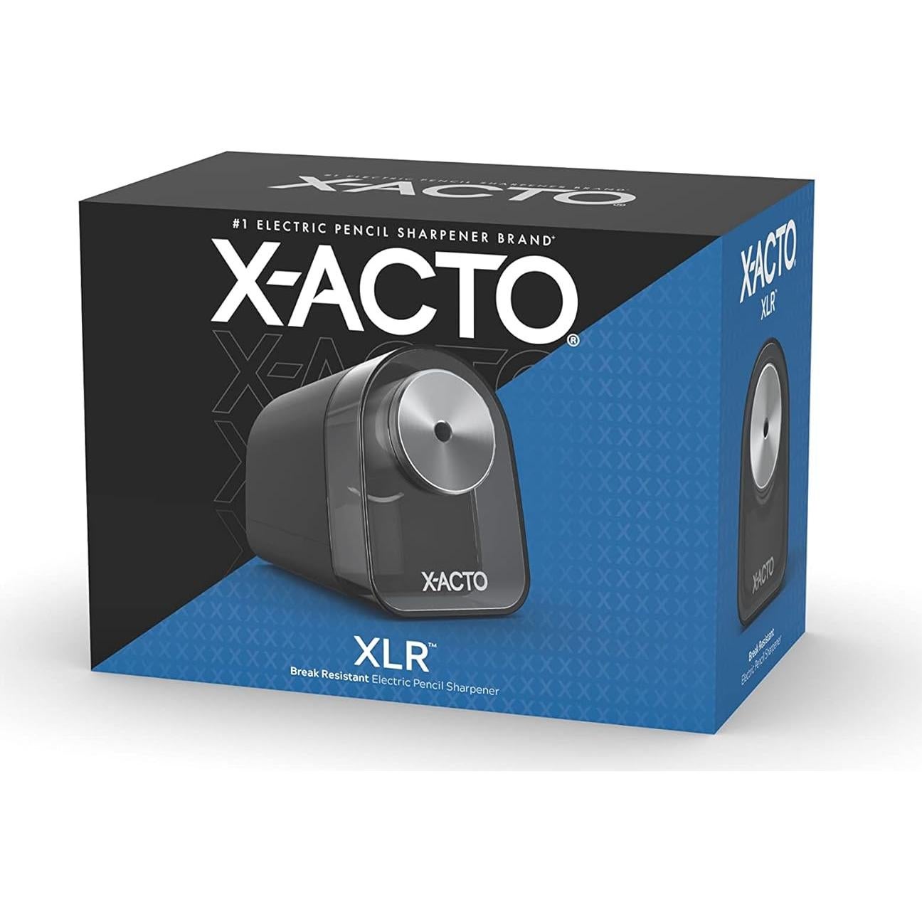 Sacapuntas Eléctrico X-ACTO XLR Negro con Auto-Reset