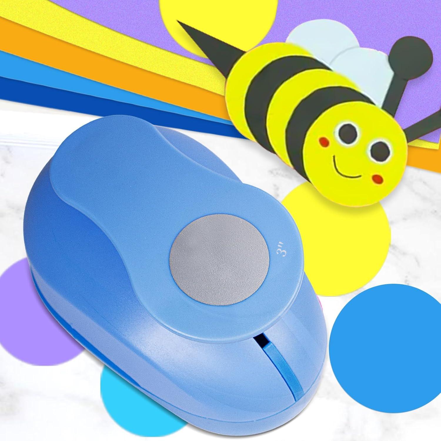 Perforadora Circular Grande HKKYO 3 Pulgadas para Manualidades