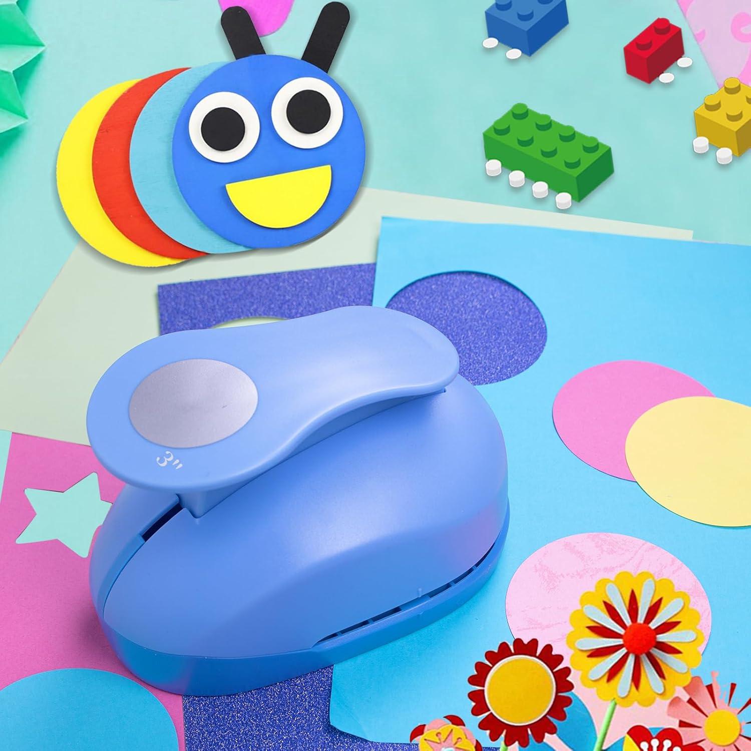 Perforadora Circular Grande HKKYO 3 Pulgadas para Manualidades