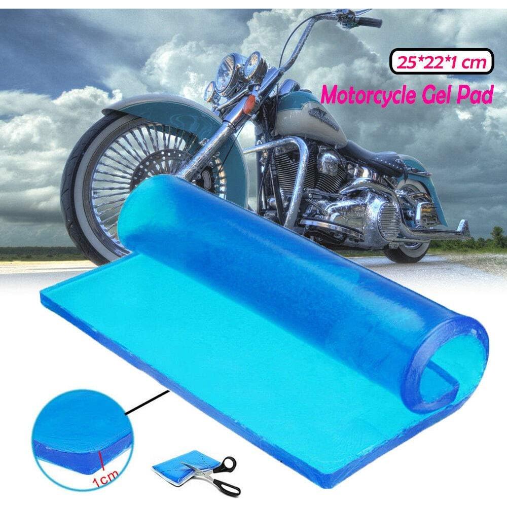 Almohadilla de Gel para Asiento de Motocicleta Lisyline 25x22cm