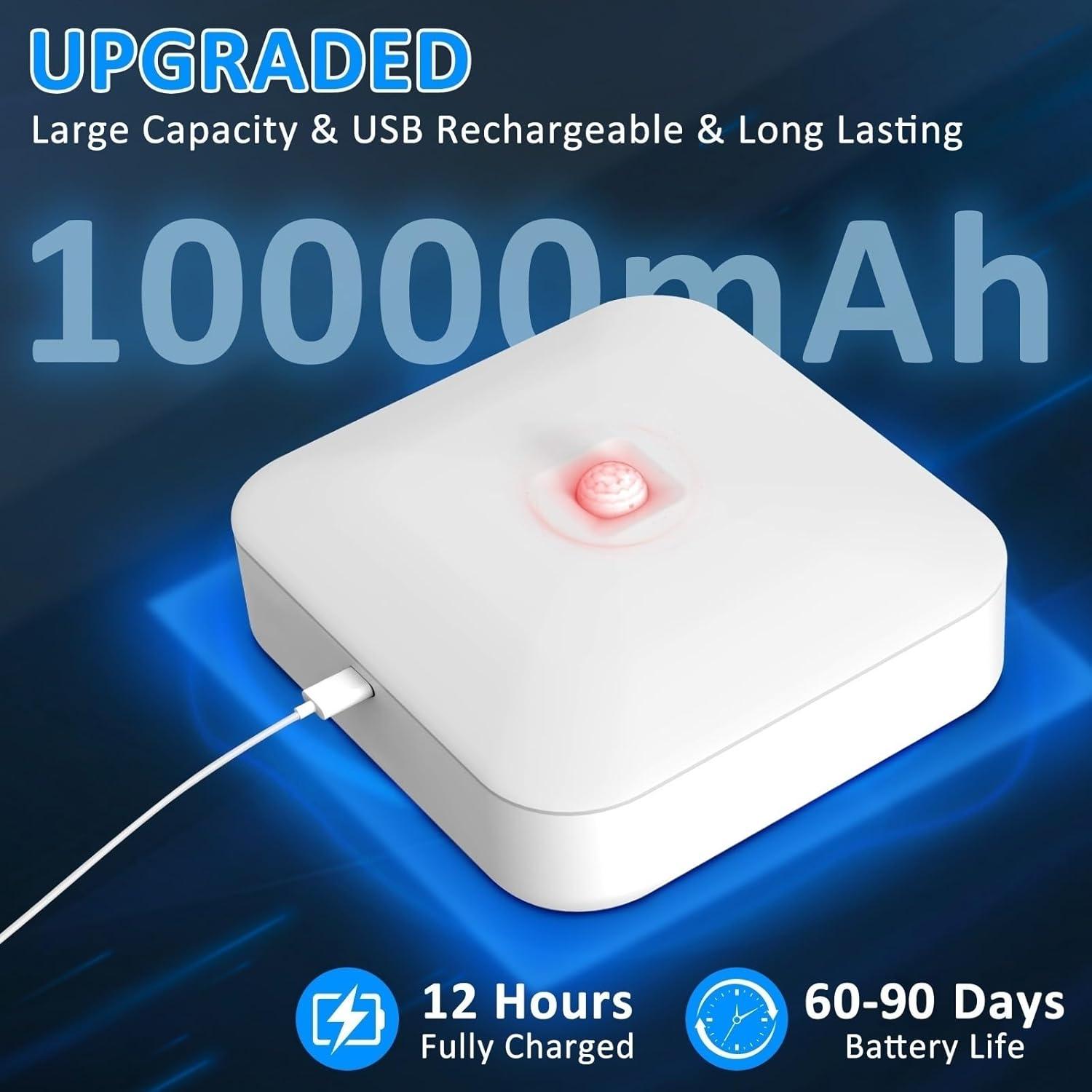 Luz de Armario TOOWELL Recargable 10000mAh Sensor Movimiento