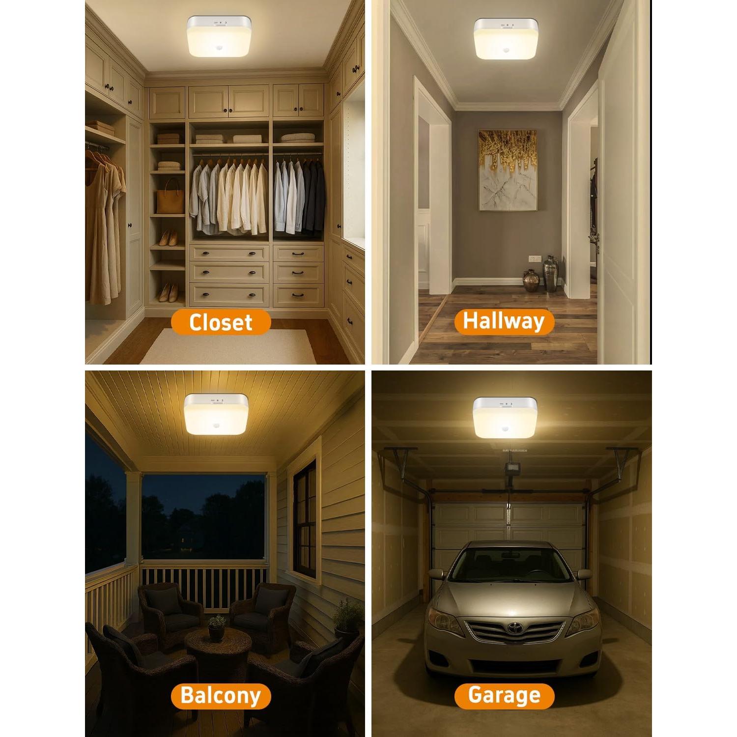 Luz de Armario TOOWELL Recargable 10000mAh Sensor Movimiento