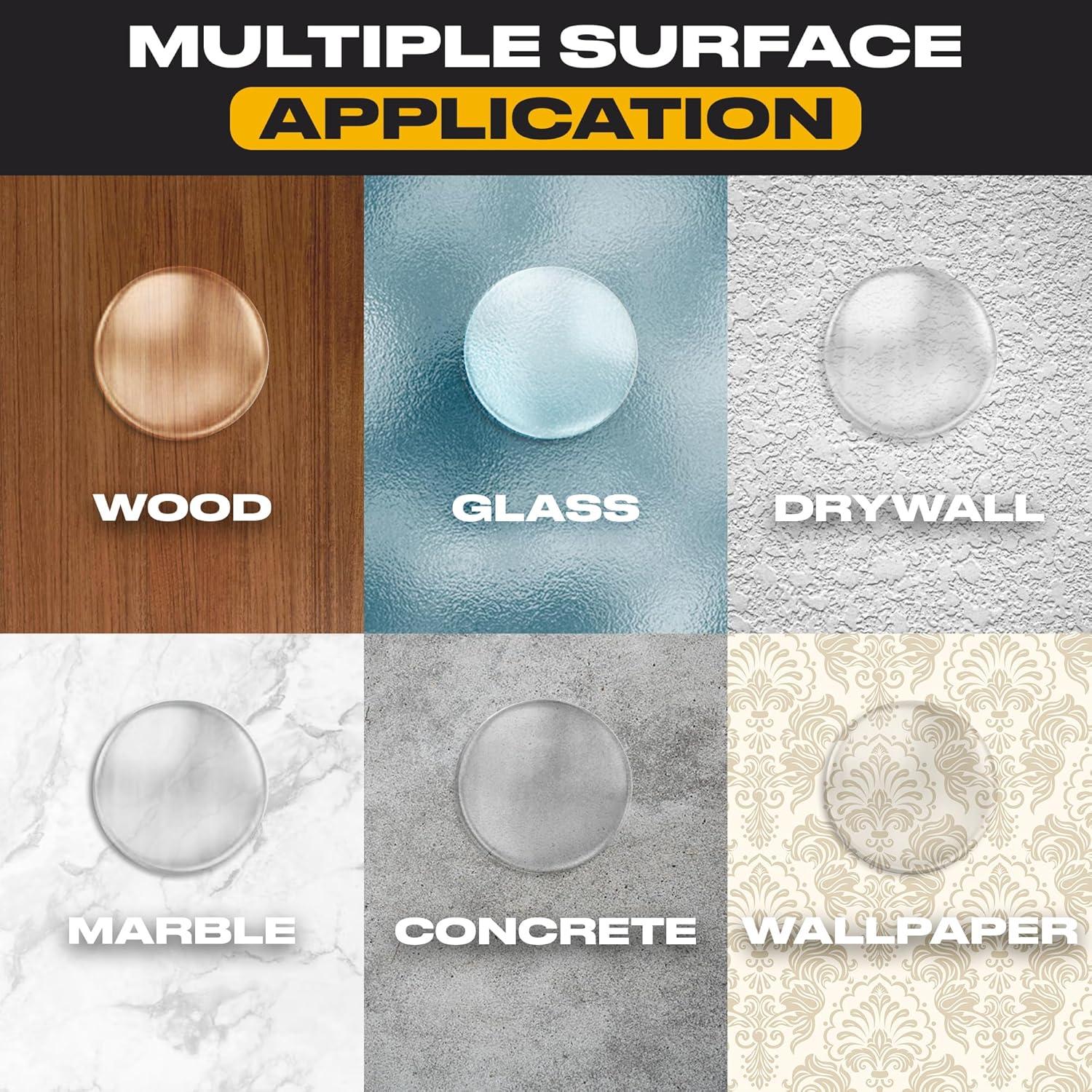 Topes de puerta autoadhesivos ProStoppr 8 piezas 5.08cm