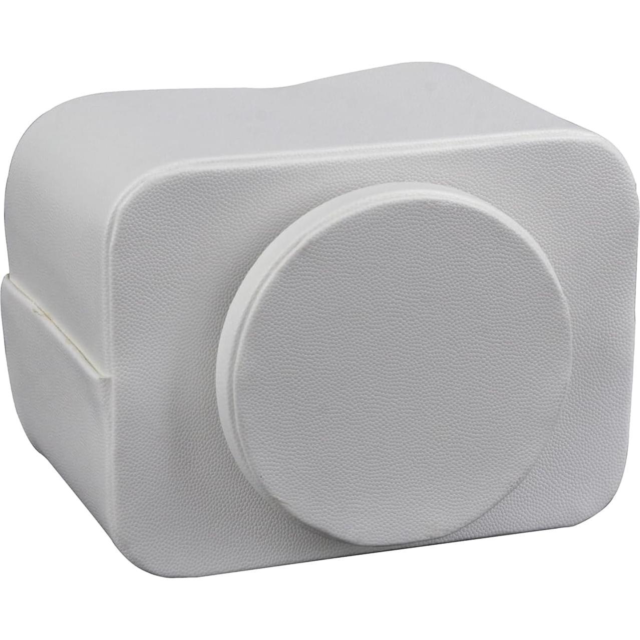 Soporte de Control Remoto HofferRuffer Cuero PU Blanco 360°