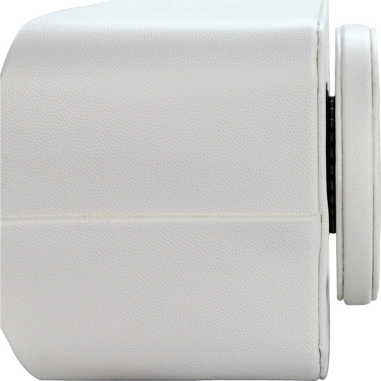 Soporte de Control Remoto HofferRuffer Cuero PU Blanco 360°