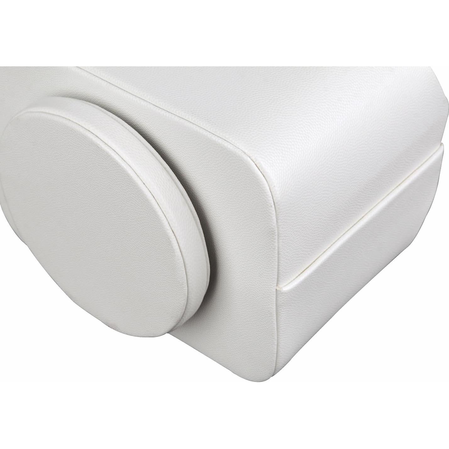 Soporte de Control Remoto HofferRuffer Cuero PU Blanco 360°