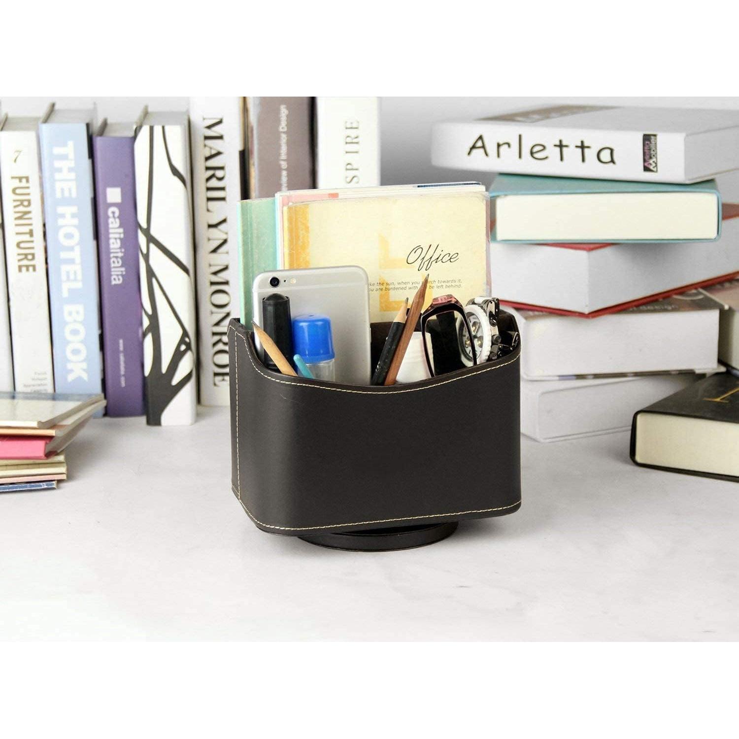 Soporte giratorio para control remoto HofferRuffer marrón 360°