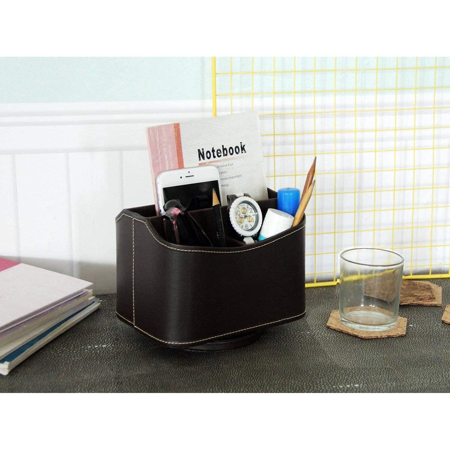 Soporte giratorio para control remoto HofferRuffer marrón 360°