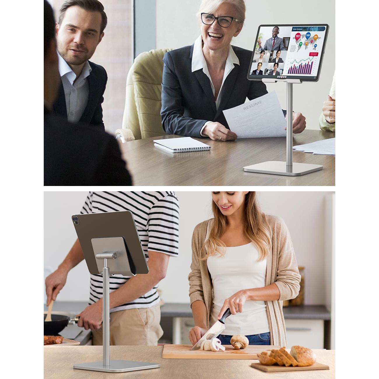 Soporte Ajustable para Tablet ODOSOLA Plata 24-43.94 cm